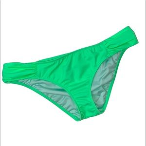 VS knockout neon green bikini bottoms